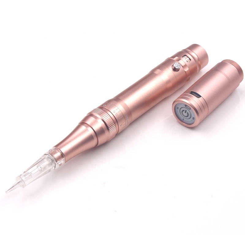 Private Label rechargeable microblading wireless tattoo machine pen for professional rotary tattoo permanent makeup machine