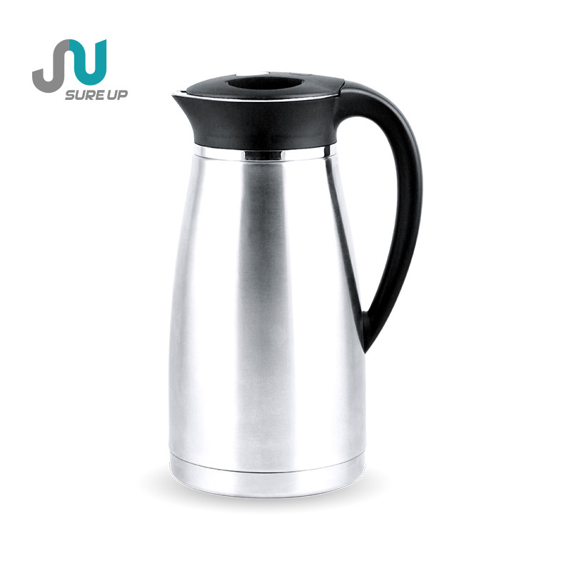 2024 New design Large capacity thermos tea coffee pot with lid home thermos coffee pot vacuum jug for keep hot