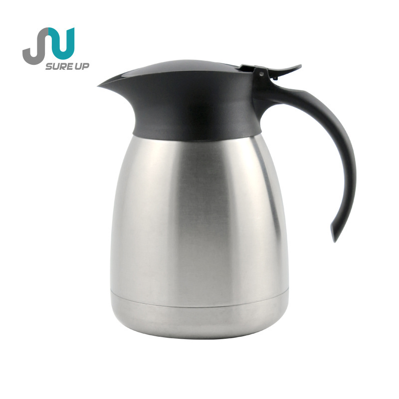 America restaurant luxury buffet coffee hot water warmer stainless steel tea pot 24 Hours Keep Hot And Cold Bottle Tea Water