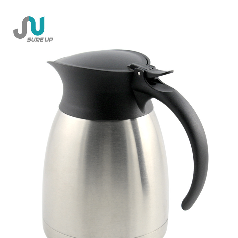 America restaurant luxury buffet coffee hot water warmer stainless steel tea pot 24 Hours Keep Hot And Cold Bottle Tea Water