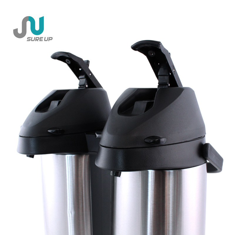 3.8L Large big capacity stainless steel Airpot coffee or milk airpot new design vacuum airpot for family