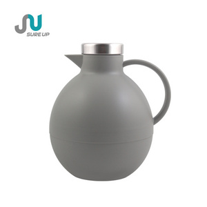 Modern thermos for tea or coffee vacuum flask glass inner coffee glass pot stainless steel arabic coffee pot vacuum jug for fami