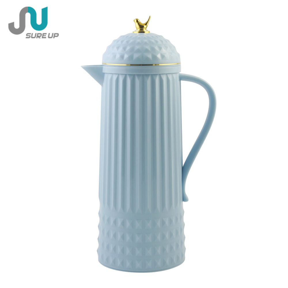 Special Design Coffee Pot Bird Case Carafe Thermos Plastic Jug Vacuum Flask Glass Inner