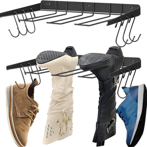 Wader Hangers Boot Hanging Rack for Work Boots Cowboy Boots Garage Shoe Storage Shoe Organizer for Entryway