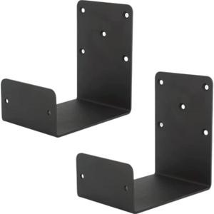 Heavy Duty mailbox mounting bracket, iron door barricade brackets