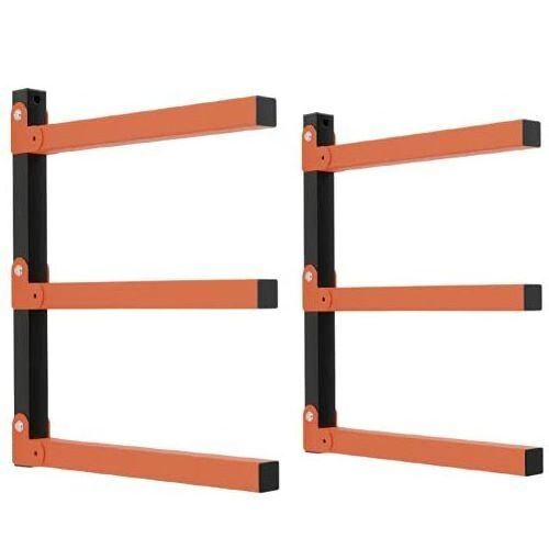 Wood organizer lumber storage metal rack