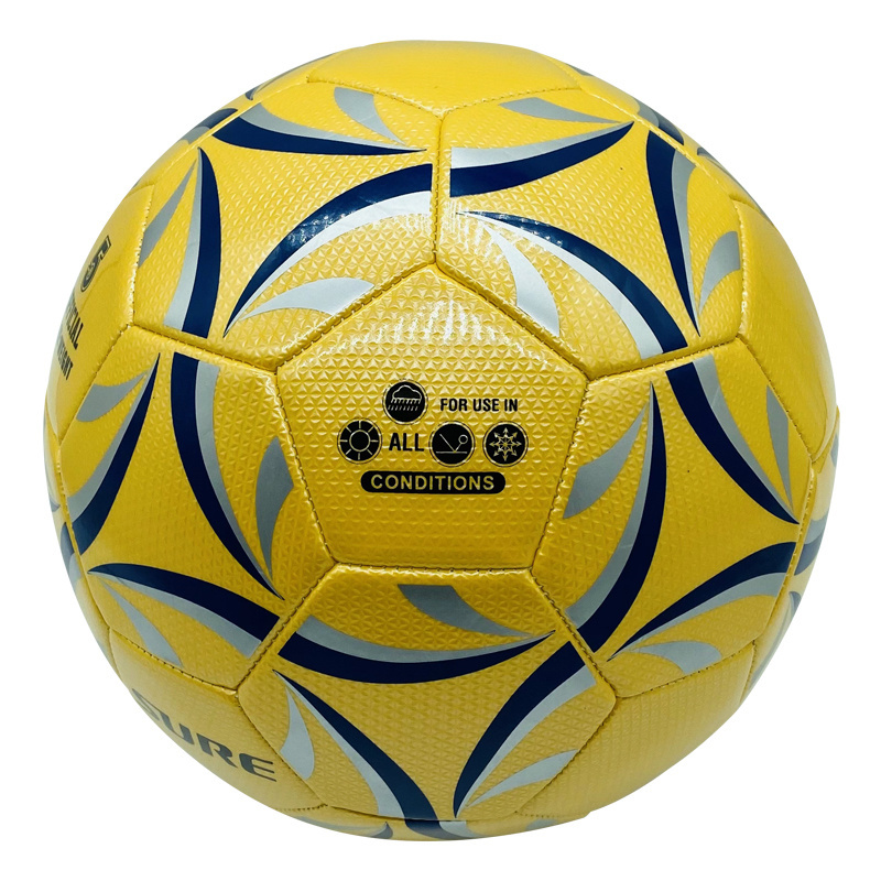 Football Machine Sewing Custom Logo PU PVC Official Size Soccer Ball