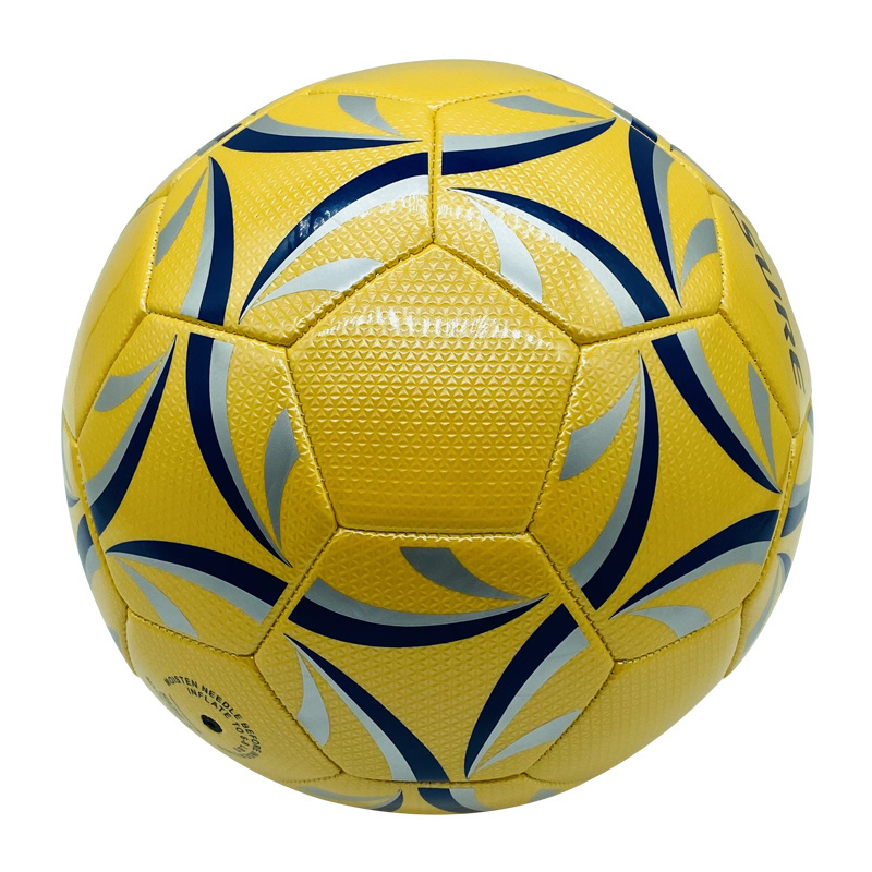 Football Machine Sewing Custom Logo PU PVC Official Size Soccer Ball