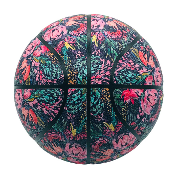 Ofiicial Size Custom Pattern Fashion Basketball Street Ball