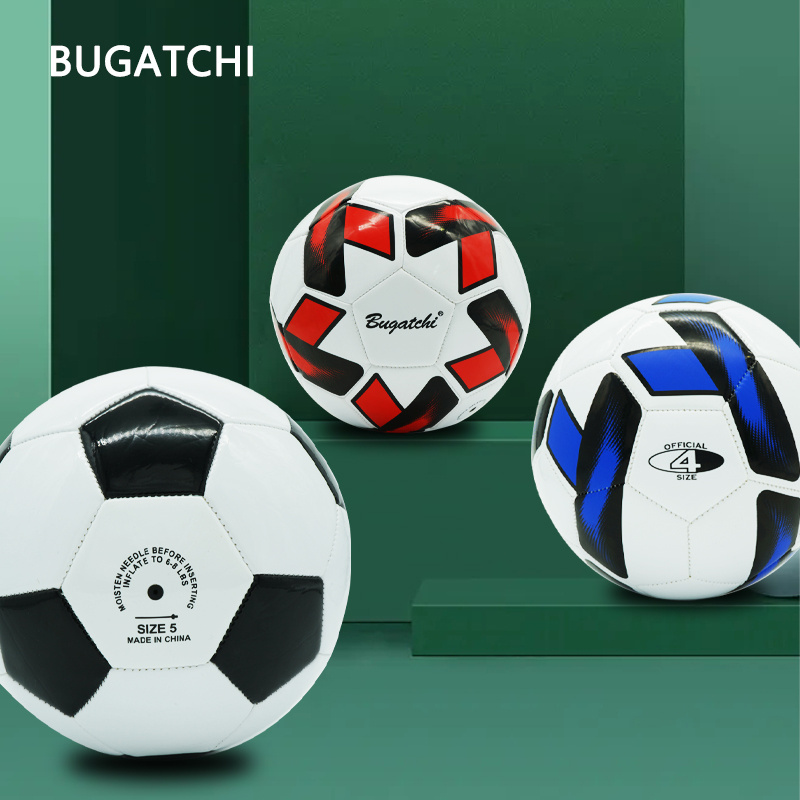 Classical Custom Pattern PU PVC Foam Soccer ball Youth And kids Football For Training