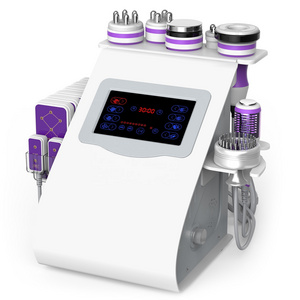 Fat Reduce Weight Loss Vacuum RF Skin Tightening Slimming Lipo 9 en 1 Body Cavitation Machine