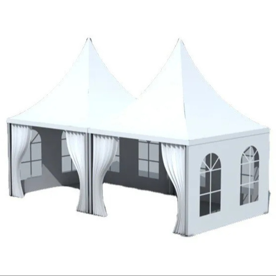 5X5 Outdoor Aluminum Alloy Peaked Tent Wedding Party Aluminum Alloy Tent Suitable For Outdoor Exhibitions