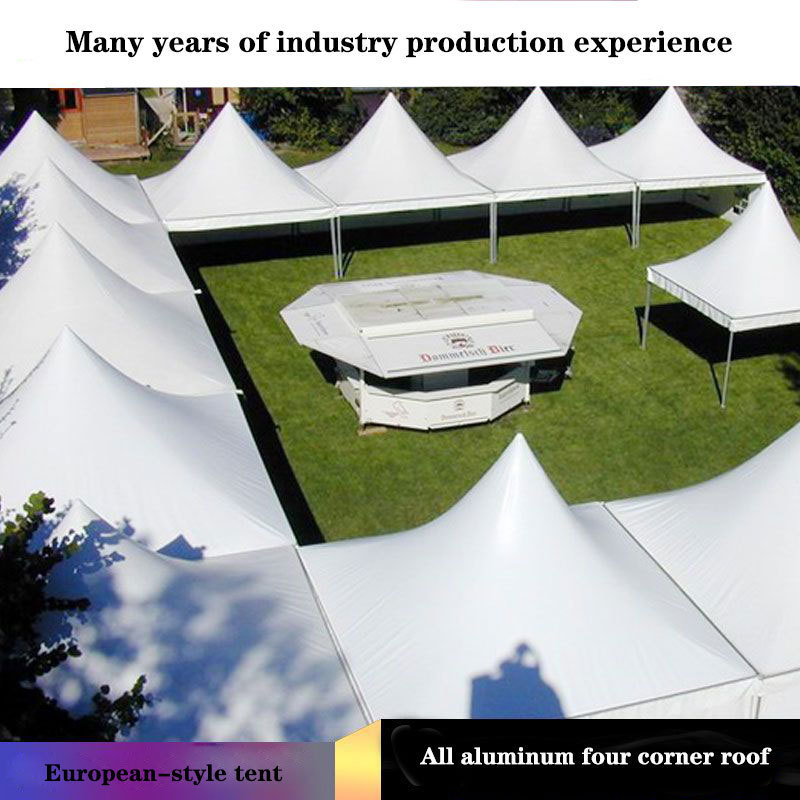 5x5 Canopy Event Tent Aluminum Outdoor Indoor Event PVC Pagoda Party Tent For Wedding