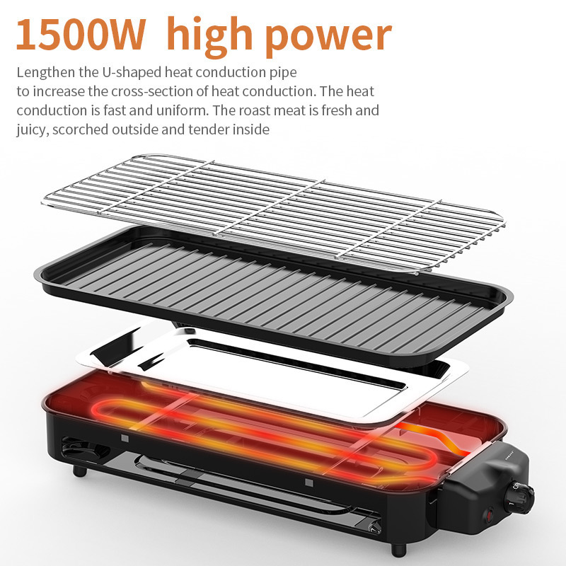 Top Quality Low Price Electric Grill Kitchen Outdoor Electric Oven/grill Electric Smokeless Chicken Barbecue Machine Bbq Grill