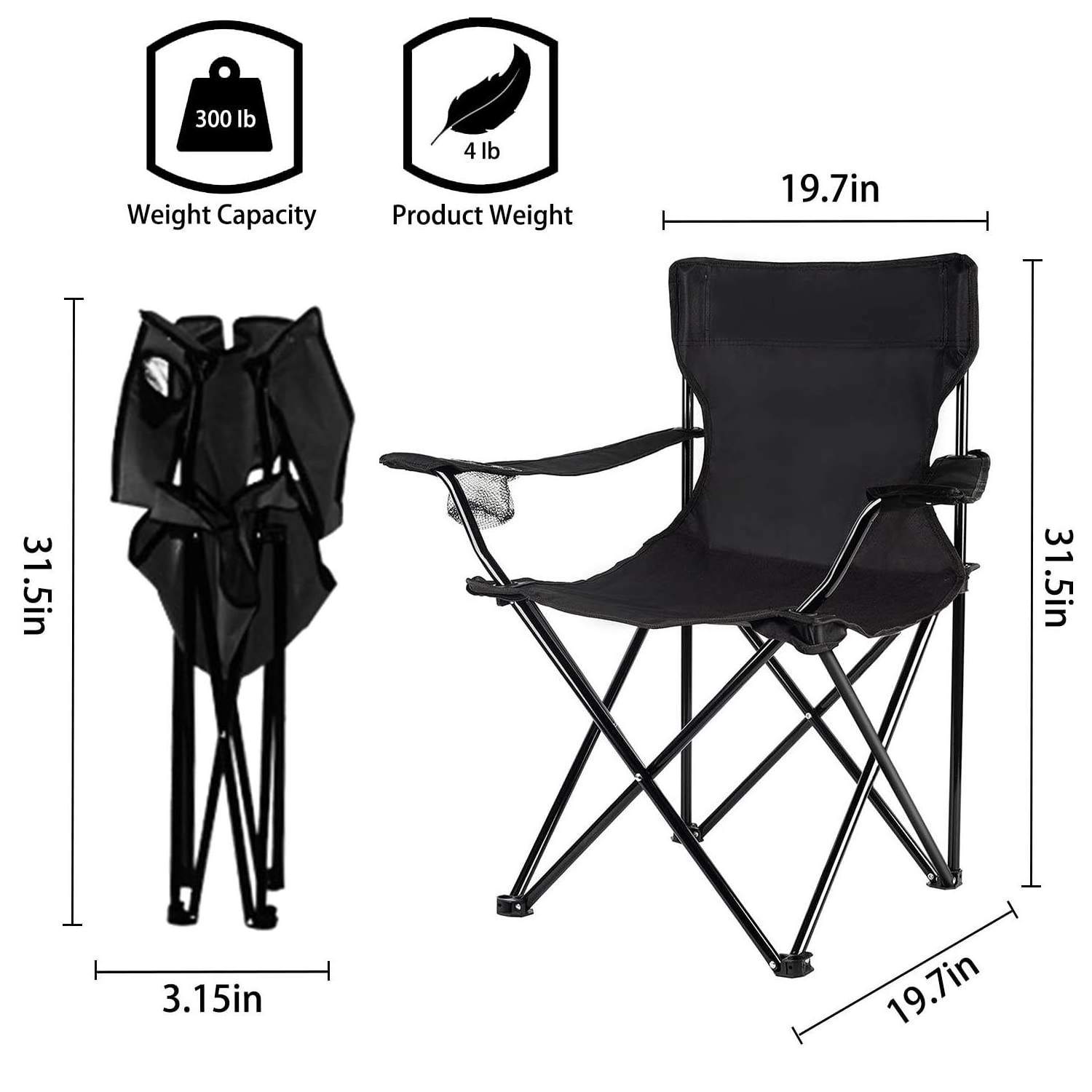 Wholesale Portable Folding Fishing Chair Camping LightWeight Cheap Beach Chair Backpack