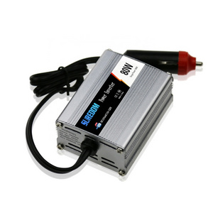 Suredom 80w 100w hybrid solar power inverter inversor de corriente 12v 220v with cigarette lighter