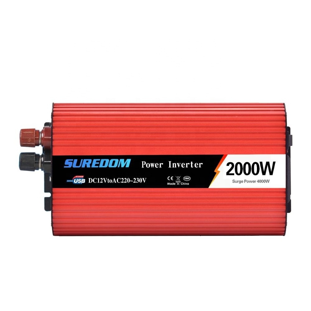 Hot sales inverter 2000 watt power inverter dc ac 12v 24v 48v 110v 120v 220v 230v 240v modified sine wave