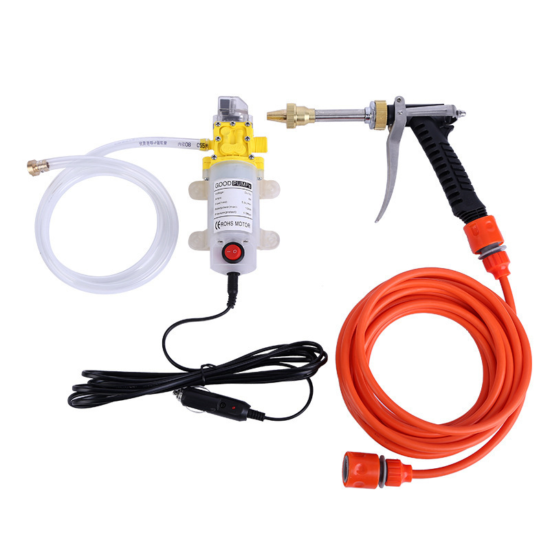 12V High Pressure Portable Electric Self-Priming Water Pump Foam Wash Machine Pressure Car Washer