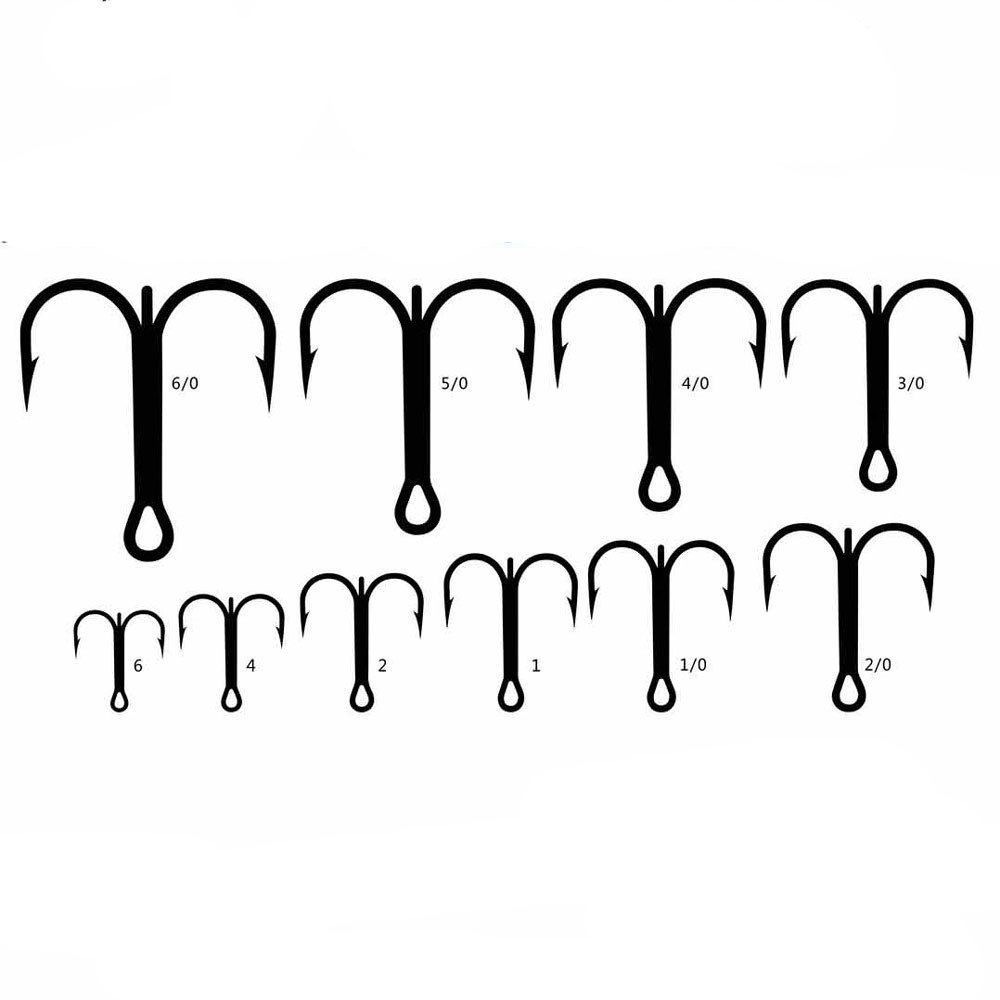 Chinese Wholesale Fishing Faultless Treble Hooks