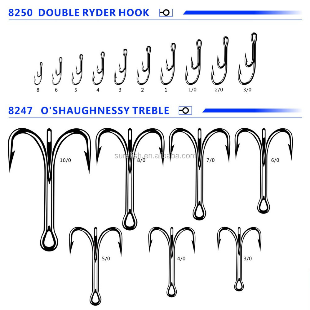 grand sale new brand OEM DT double fishing hook