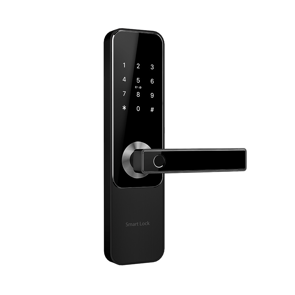 Smart Digital TTLOCK, TUYA WiFi Fingerprint Wireless Access Automatic Combination Door Lock