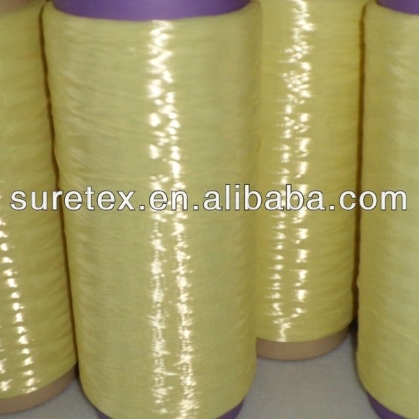 Impregnated with a dipersion of PTFE aramid continuous filament yarn for braided packing