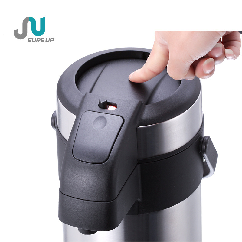 2024 Hot sales Stainless Steel Thermo Insulated Vacuum Flasks Thermos stock For Coffee Vacuum Airpot