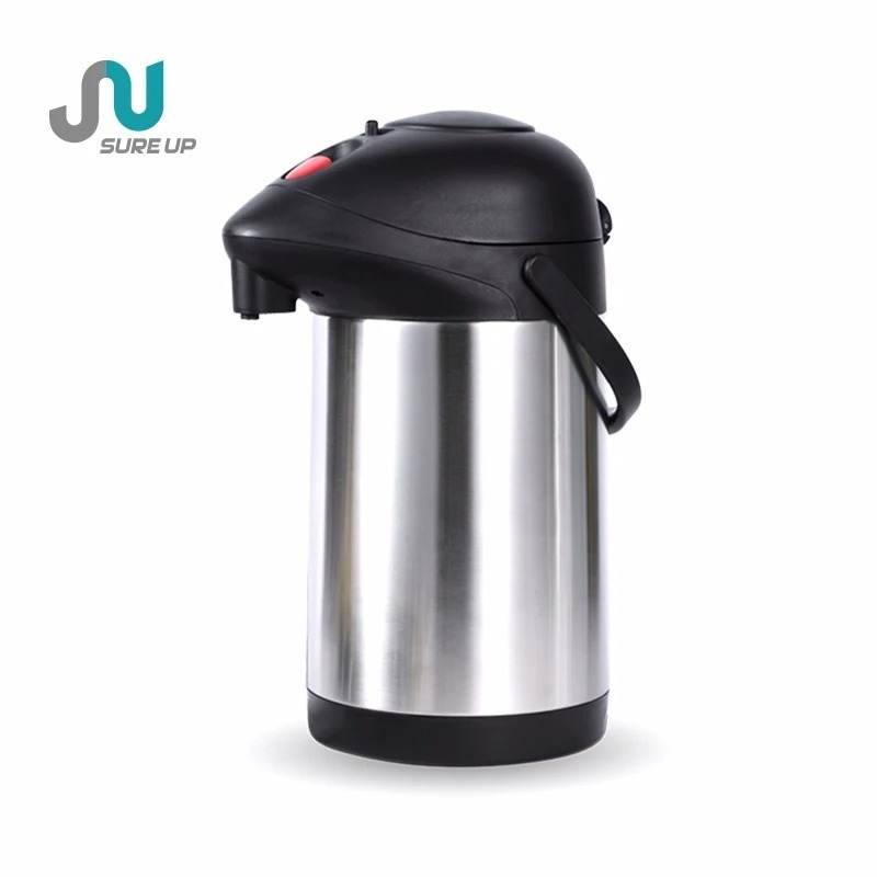 Pressure Jug Double Wall Stainless Steel Vacuum Airpot Termos Thermos Pump Pot Water Dispenser