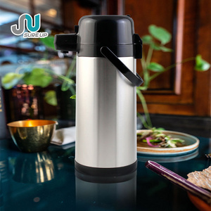 Thermal Vaccum Stainless Steel Water Jugs Insulated Thermo Coffee Airpot Dispenser