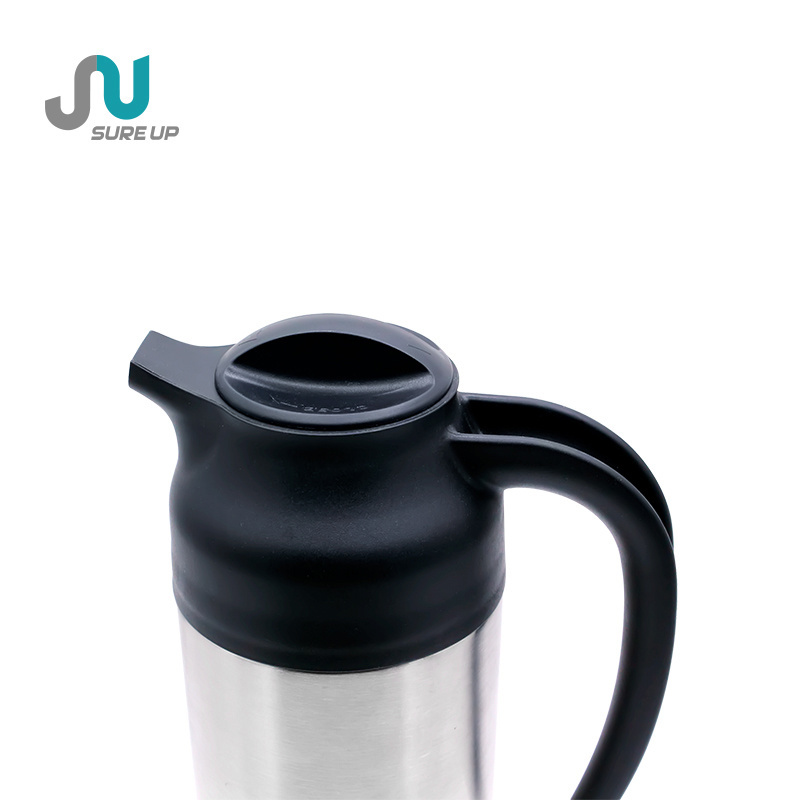 New Drinkware Classic Carafe Portable Hotel business Milk pot  Keep Hot & Cold Tea Coffee Pot Stainless Steel Thermos Flasks