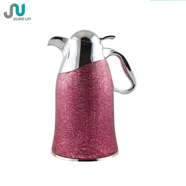 Sureup Customize Water Carafe Luxury Thermos Tea Bottle Dallah Arabic Coffee Pot Jug With Glass Liner Inside For Gift