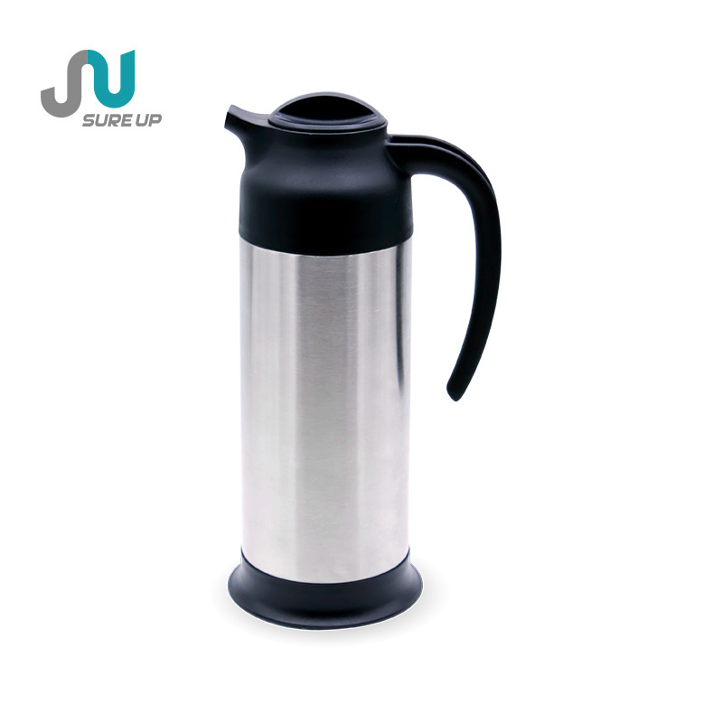 New Drinkware Classic Carafe Portable Hotel business Milk pot  Keep Hot & Cold Tea Coffee Pot Stainless Steel Thermos Flasks