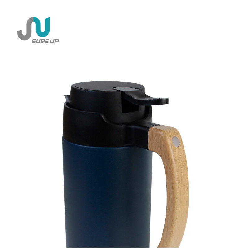 Stainless Steel Vacuum Flask Food Flask With 24h Hot Carafe Coffee Pot Vacuum Flask Kettle