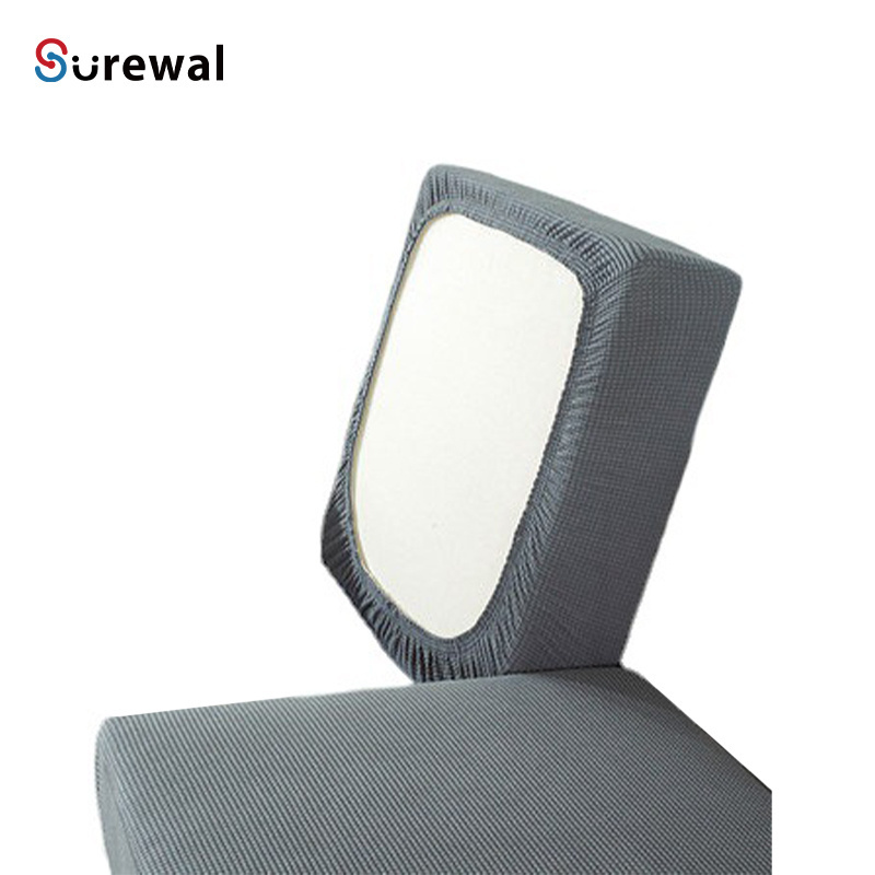 SUREWAL Sectional Couch Covers for Sofa Cushion Velvet furniture Cover L Shape Separated Couch Slipcover with Pillowcases