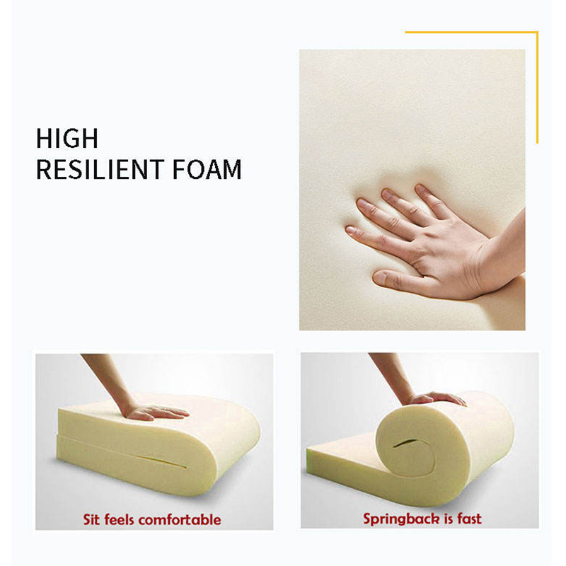 SUREWAL High density Foam Custom Water Resistant Replacement Zipped Couch Sofa Seat Cushion for Cany Chair Cojin