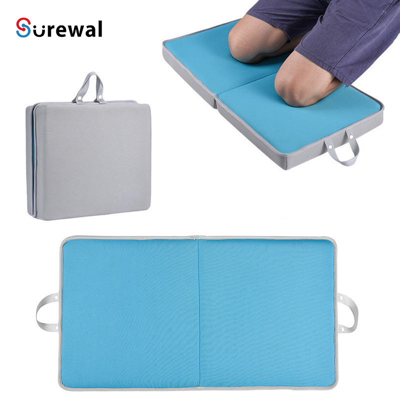 SUREWAL Extra Thick Memory Foam Kneeling Cushion Pad for Garden and Bath Kneeler Pad for Baby Bath