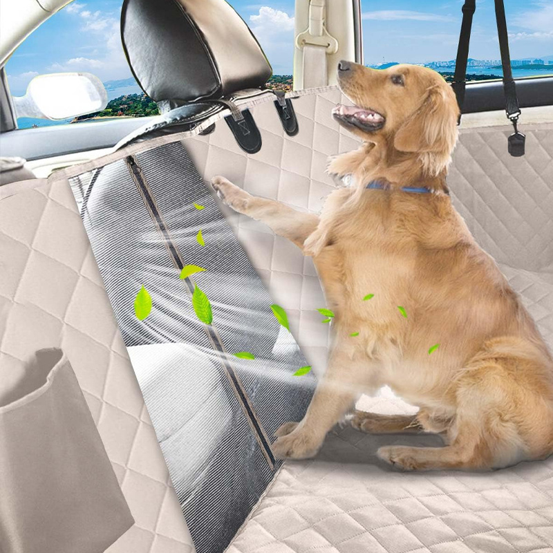 SUREWALHOME Dog Waterproof Hammock in Car Large Dog Non-slip Car Back Seat