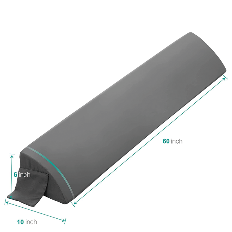 SUREWAL Memory Foam Bed Wedge Mattress Filler Bed Wedge Pillow for Headboard Gap Filler Between Headboard and Mattress