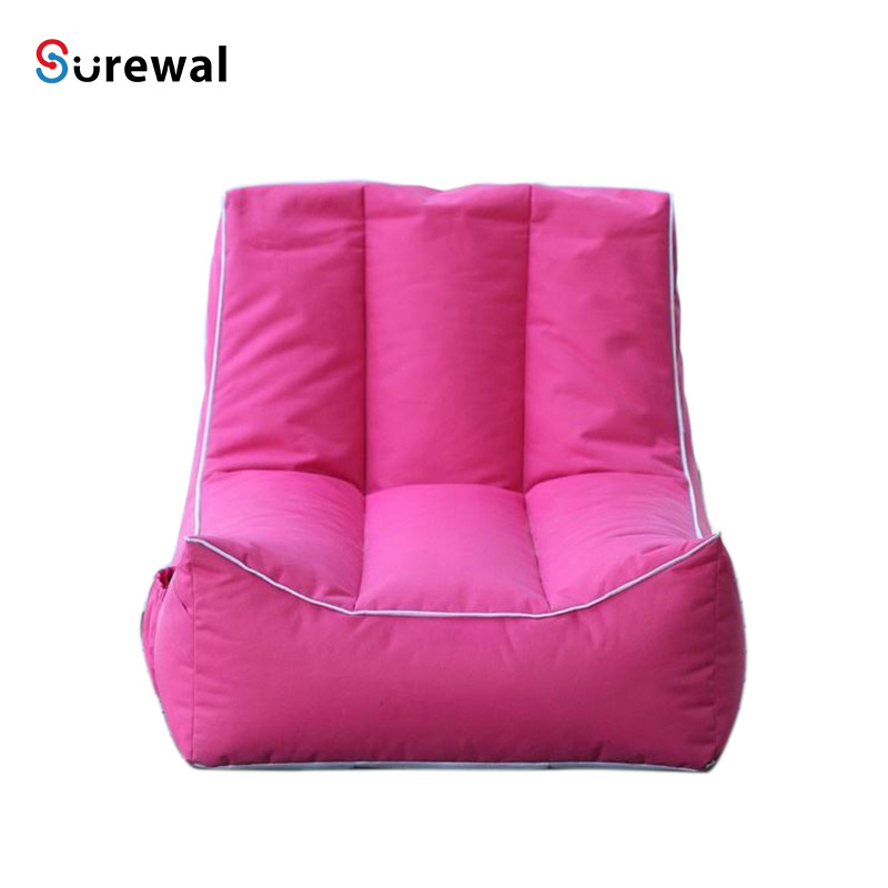 SUREWAL Inflatable waterproof bean bag Seat cushion for Pool Outdoor lounge chair floating pool sofa Pillow with cover