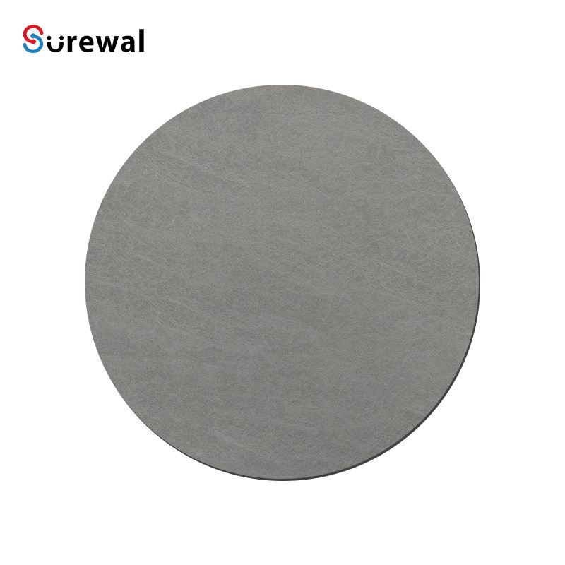 SUREWAL Office Chair Mat for Carpeted Hardwood Floor Gaming Chair Mats 39 Inch Round for Desk Carpets