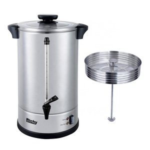 Large capacity Coffee make machine stainless steel water tea hotel urn