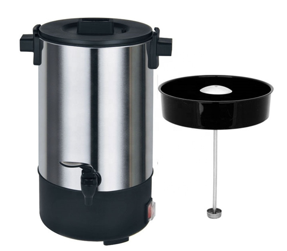 Richy Wholesale economical stainless steel catering urn coffee maker coffee urn high quality water boiler for hotel