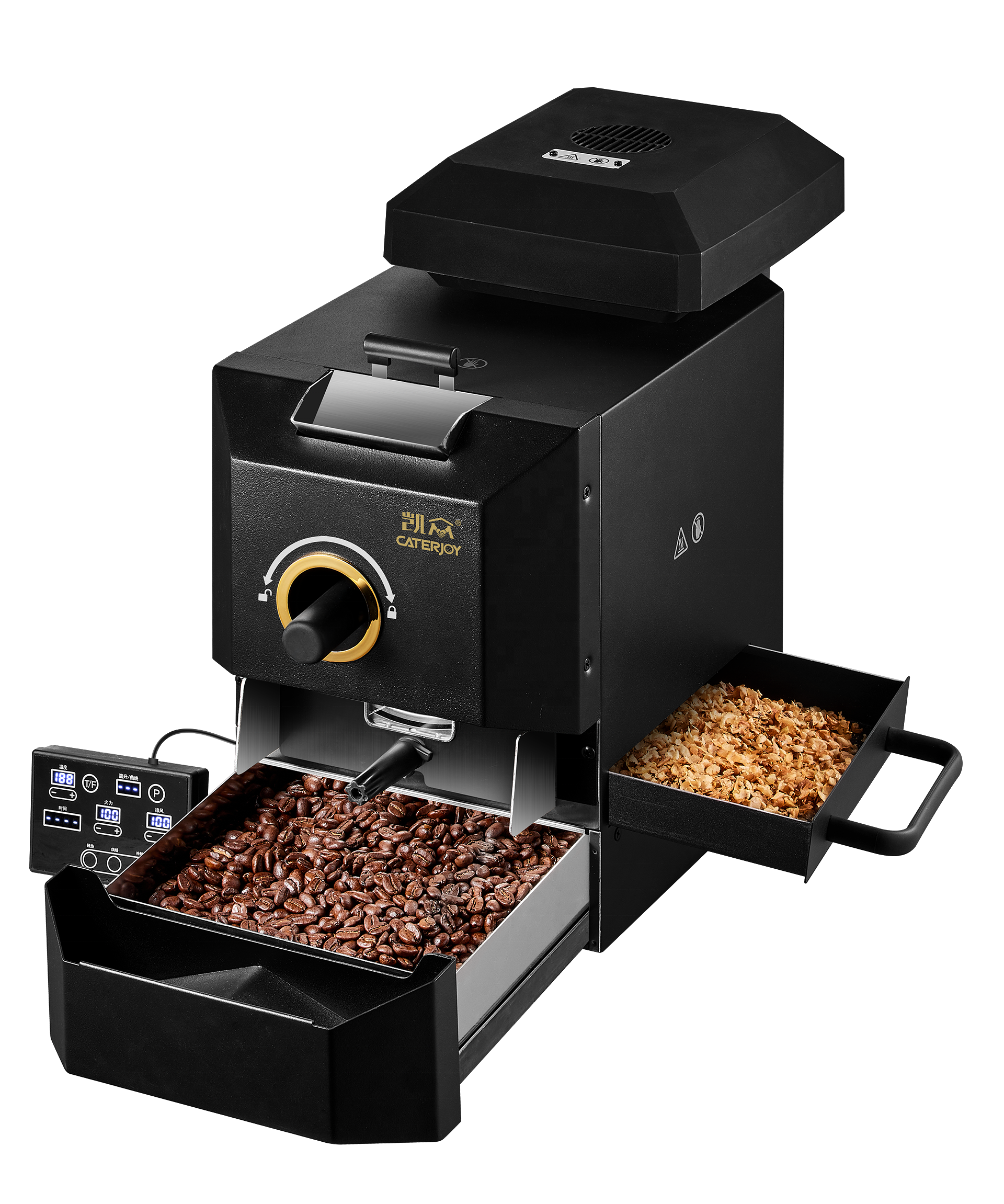 Surewin Electric home use coffee bean roasting small 500g coffee roaster household machine