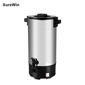 ETL spray 40 cups stainless steel coffee urn electric commercial coffee percolator for restaurant coffee shop