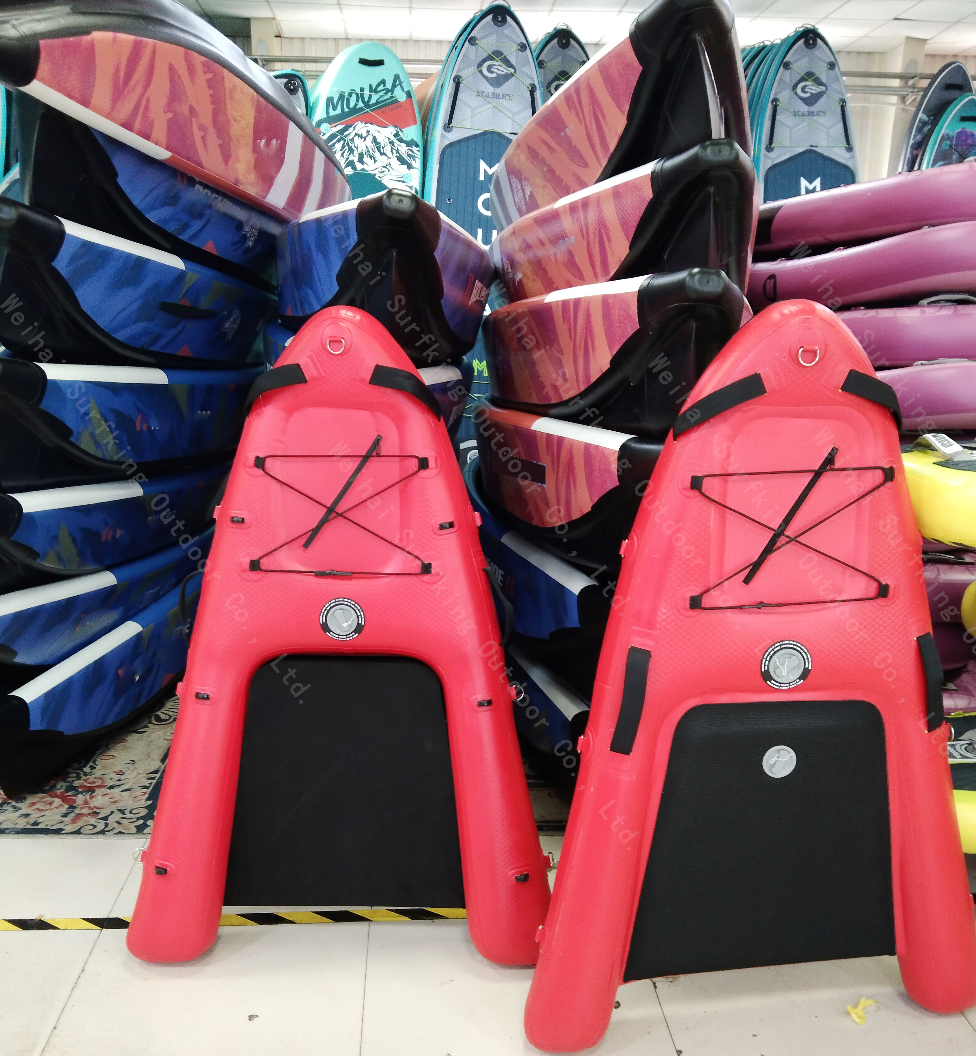 TOP Selling Custom Surfing Rescue Sled Lifeguard Manufacturer New Design Jet Ski Inflatable Rescue Board Body Board For Beach