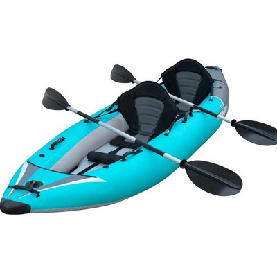 Surfking double person 385cm Drop Stitch Bateau Gonflable Inflatable Rowing Kayak Canoe Boats