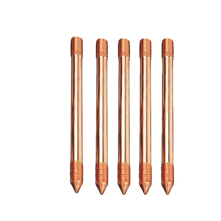 hot sales  Copper Bonded Earthing Rod Ground Rod Copper Clad Earth Rod