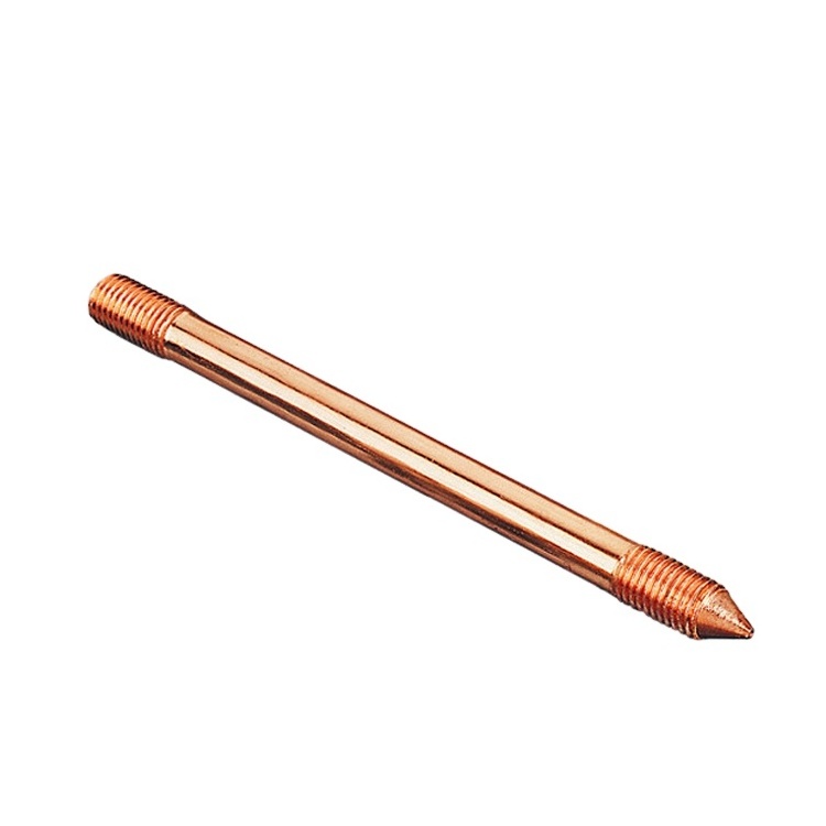 Dikai  Grounding Electrode Copper Bonded Earthing Rod Ground Rod Copper Clad Earth Rod