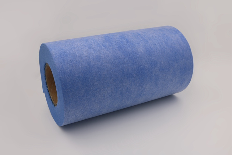 hot selling  weight 17gsm, width 204cm,color blue,6050m per roll. Hydrophilic Spunbond nonwoven