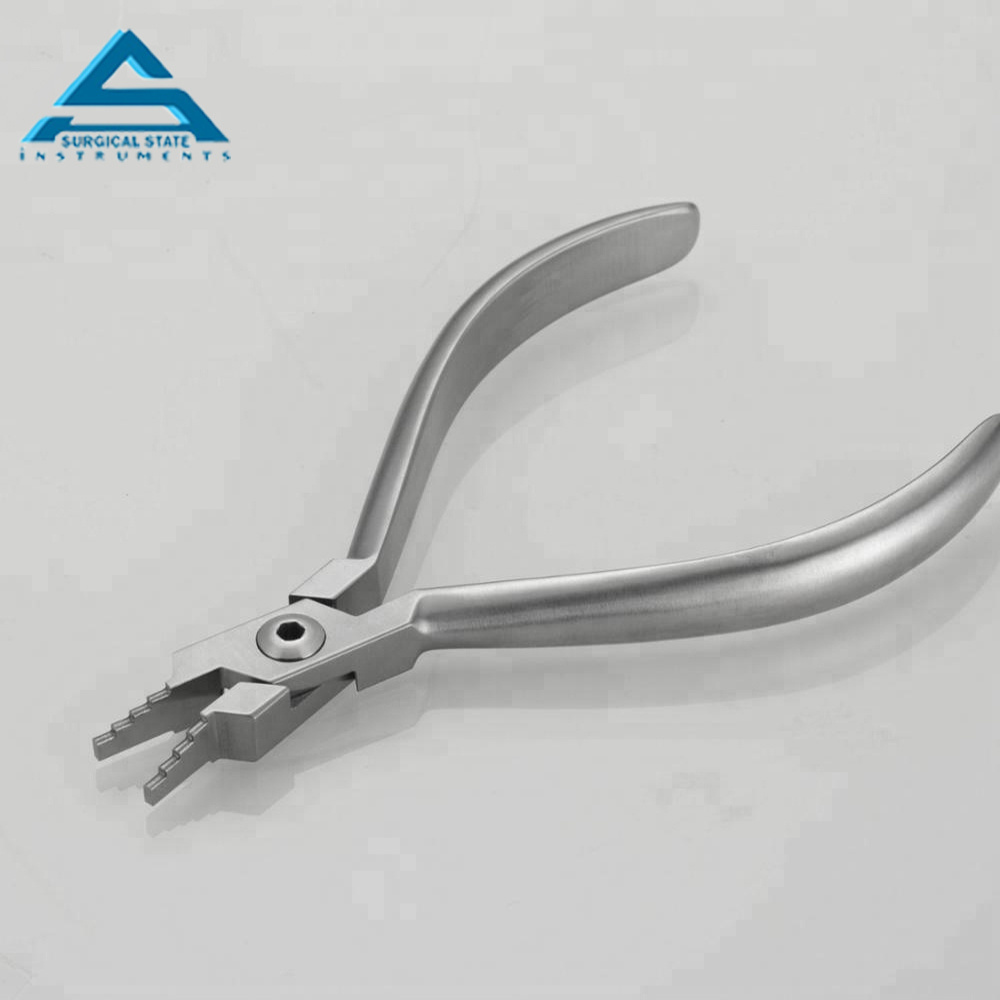 Manufacture Best Quality Dental Orthodontic Instrument Crimpable Hook Placement Plier